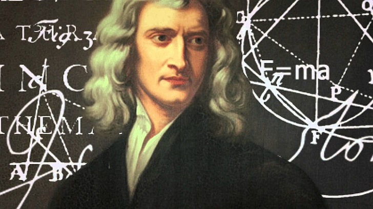 Retrato de Isaac Newton
